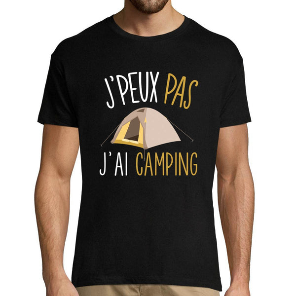 T-shirt homme J'peux pas j'ai camping - Planetee