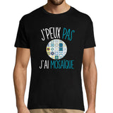 T-shirt homme J'peux pas j'ai mosaïque - Planetee