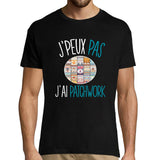 T-shirt homme J'peux pas j'ai Patchwork - Planetee