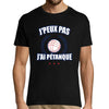 T-shirt Homme J'peux pas j'ai Pétanque - Planetee
