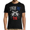T-shirt homme J'peux pas j'ai tir - Planetee