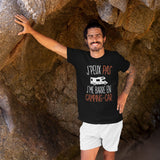 T-shirt homme J'peux pas j'me barre en camping car - Planetee