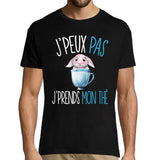 T-shirt homme J'peux pas j'prends mon thé - Planetee