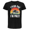T-shirt homme J'peux pas palet vintage - Planetee