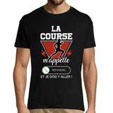 T-shirt Homme La course m'appelle - Planetee