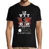 T-shirt Homme Le VTT m'appelle - Planetee