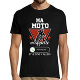 T-shirt Homme Ma Moto m'appelle - Planetee