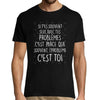 T-shirt homme Le Problème C'est Toi | Référence Orelsan - Planetee
