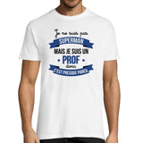 T-shirt homme Professeur Superman - Planetee