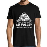 T-shirt Homme Volley une légende tu deviendras - Planetee