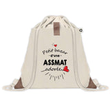 Sac à dos avec pochette Bazar d'une Assmat adorée
