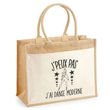 Sac Fête des Mères Mamie Famille Idée Cadeau anniversaire Noël Travail Boulot Métier Départ Retraite Collègue Femme cabas shopping plage Homme Papa Papi Pères Frère