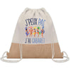 Sac Fête des Mères Mamie Cadeau anniversaire Noël Travail Métier Départ Retraite Collègue Femme Homme Fête des Pères Papa Maman Papi cabas shopping plage