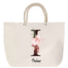 Sac Fête des Mères Mamie Famille Idée Cadeau anniversaire Noël Travail Boulot Métier Départ Retraite Collègue Femme cabas shopping plage