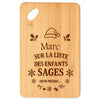 Planche à découper cadeau Noël famille amis papa maman mamie papi, idée cadeau apéro et cuisine, Secret Santa