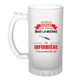 Chope de bière personnalisé, idée cadeau pour maman, femme ou collègue. Parfait pour Noël, anniversaire, fête des mères ou Secret Santa.