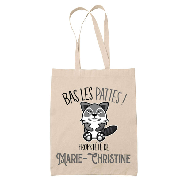 Sac tote bag réutilisable coton shopping Fête des Mères Mamie Famille Idée Cadeau anniversaire Noël Travail Boulot Métier Départ Retraite Collègue Femme