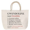 Sac Fête des Mères Mamie Famille Idée Cadeau anniversaire Noël Travail Boulot Métier Départ Retraite Collègue Femme cabas shopping plage