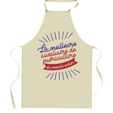 Cadeau Cuisinier cuisinière mère maman papa père mamie papi Vêtement Blouse de protection Barbecue Jardinage Tablier de Travail Tâches ménagères 