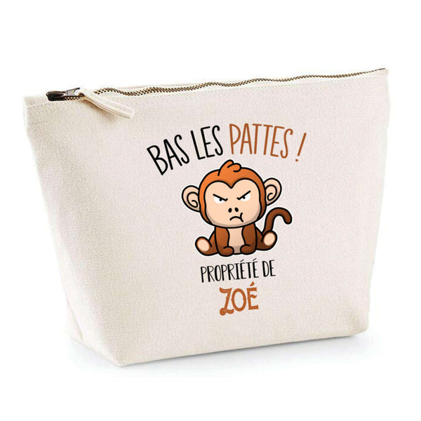 Trousse pochette de rangement maquillage Fête des Mères Mamie Famille Idée Cadeau anniversaire Noël Travail Boulot Métier Départ Retraite Collègue Femme