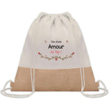 Sac Fête des Mères Mamie Maman Cadeau anniversaire Noël Travail Métier Départ Retraite Collègue Femme cabas shopping plage