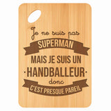 Planche bambou gravée personnalisée homme idée cadeau Fête des Pères apéro 30×20 prénom cuisine plateau fromage anniversaire noel papa papi 