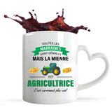 Mug personnalisé, idée cadeau pour maman, femme collègue saint valentin Noël, anniversaire, fête des mères Secret Santa