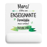 Tapis de souris ergonomique avec repose-poignet, accessoire bureau pour femme et homme, fête des pères, cadeau pas cher, idée cadeau fête des mères, secret santa, départ à la retraite, télétravail et gaming