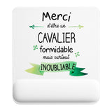 Tapis de souris ergonomique avec repose-poignet, accessoire bureau pour femme et homme, fête des pères, cadeau pas cher, idée cadeau fête des mères, secret santa, départ à la retraite, télétravail et gaming