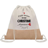 Sac Fête des Mères Mamie Maman Cadeau anniversaire Noël Travail Métier Départ Retraite Collègue Femme cabas shopping plage