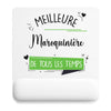 Tapis de souris ergonomique avec repose-poignet, accessoire bureau pour femme et homme, fête des pères, cadeau pas cher, idée cadeau fête des mères, secret santa, départ à la retraite, télétravail et gaming