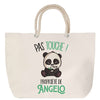 Sac Fête des Mères Mamie Famille Idée Cadeau anniversaire Noël Travail Boulot Métier Départ Retraite Collègue Femme cabas shopping plage