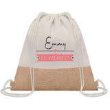 Sac Fête des Mères Mamie Maman Cadeau anniversaire Noël Travail Métier Départ Retraite Collègue Femme cabas shopping plage