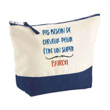 Pochette Trousse Fête des Mères Fêtes des Pères Mamie Papi Famille Idée Cadeau anniversaire Noël Travail Boulot Métier Départ Retraite Collègue Femme Homme