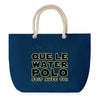 Sac de plage Bleu anse corde Water Polo soit avec toi