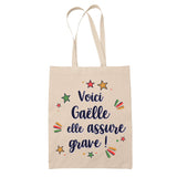 Sac Tote Bag Fête des Mères Fêtes des Pères Mamie Papi Famille Idée Cadeau anniversaire Noël Travail Boulot Métier Départ Retraite Collègue Femme Homme