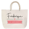 Sac Fête des Mères Mamie Famille Idée Cadeau anniversaire Noël Travail Boulot Métier Départ Retraite Collègue Femme cabas shopping plage