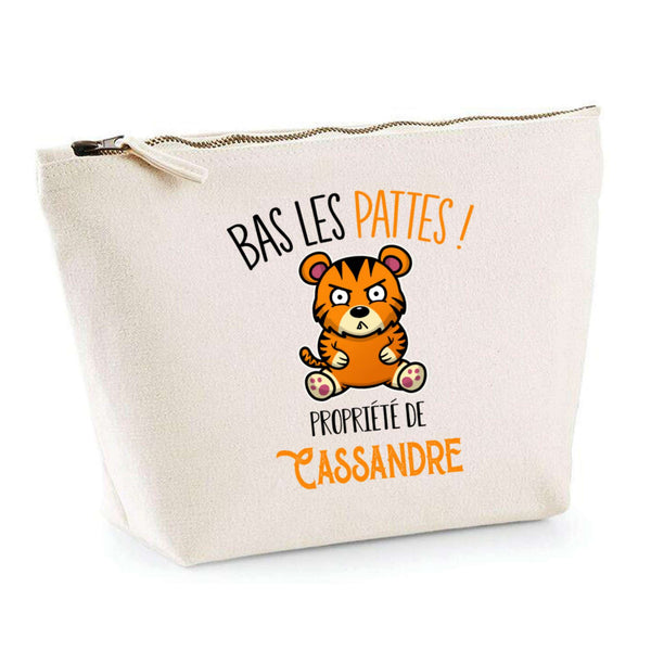 Trousse pochette de rangement maquillage Fête des Mères Mamie Famille Idée Cadeau anniversaire Noël Travail Boulot Métier Départ Retraite Collègue Femme