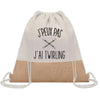Sac Fête des Mères Mamie Cadeau anniversaire Noël Travail Métier Départ Retraite Collègue Femme Homme Fête des Pères Papa Maman Papi cabas shopping plage