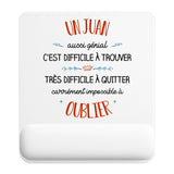 Tapis de souris ergonomique avec repose-poignet, accessoire bureau pour femme et homme, fête des pères, cadeau pas cher, idée cadeau fête des mères, secret santa, départ à la retraite, télétravail et gaming