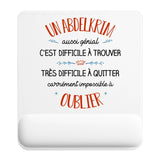 Tapis de souris ergonomique avec repose-poignet, accessoire bureau pour femme et homme, fête des pères, cadeau pas cher, idée cadeau fête des mères, secret santa, départ à la retraite, télétravail et gaming