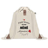 Sac à dos avec pochette Bazar d'une Mémé d'amour