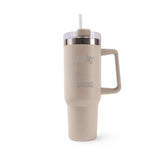 Mug isotherme Beige Contrebasse J'peux pas