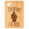 Planche bambou gravée personnalisée femme homme idée cadeau Fête des Mères Fête des Pères apéro papa maman prénom cuisine plateau fromage