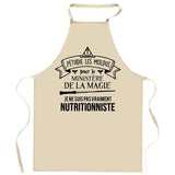 Cadeau Cuisinier cuisinière mère maman papa père mamie papi Vêtement Blouse de protection Barbecue Jardinage Tablier de Travail Tâches ménagères 