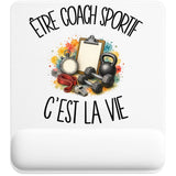 Tapis de Souris Être coach sportif c'est la vie