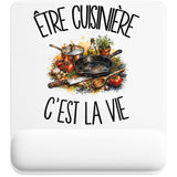 Tapis de Souris Être cuisinière c'est la vie