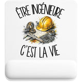 Tapis de Souris Être ingénieure c'est la vie