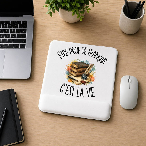 Tapis de Souris Être prof de français c'est la vie
