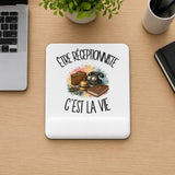 Tapis de Souris Être réceptionniste c'est la vie